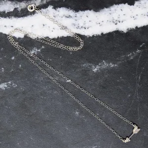 Tiny Arrow Necklace in Recycled Silver by 720