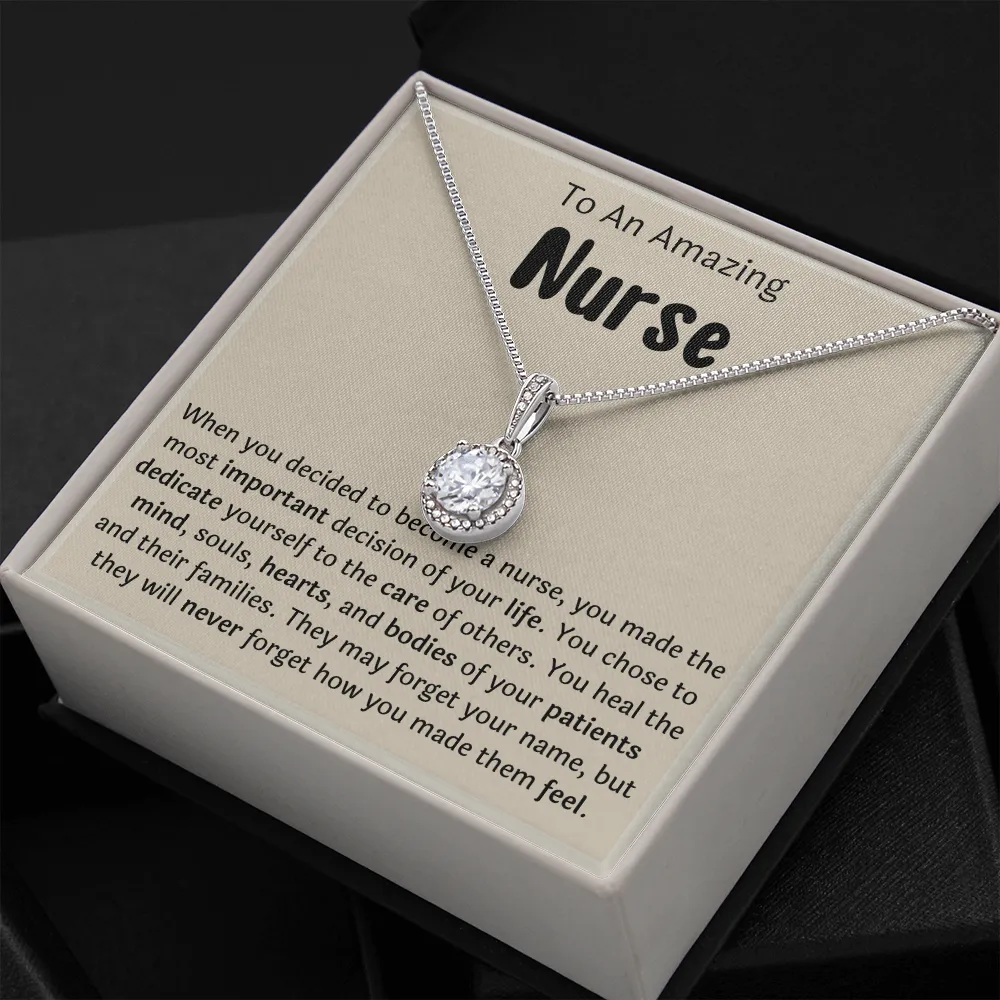 To An Amazing Nurse Necklace