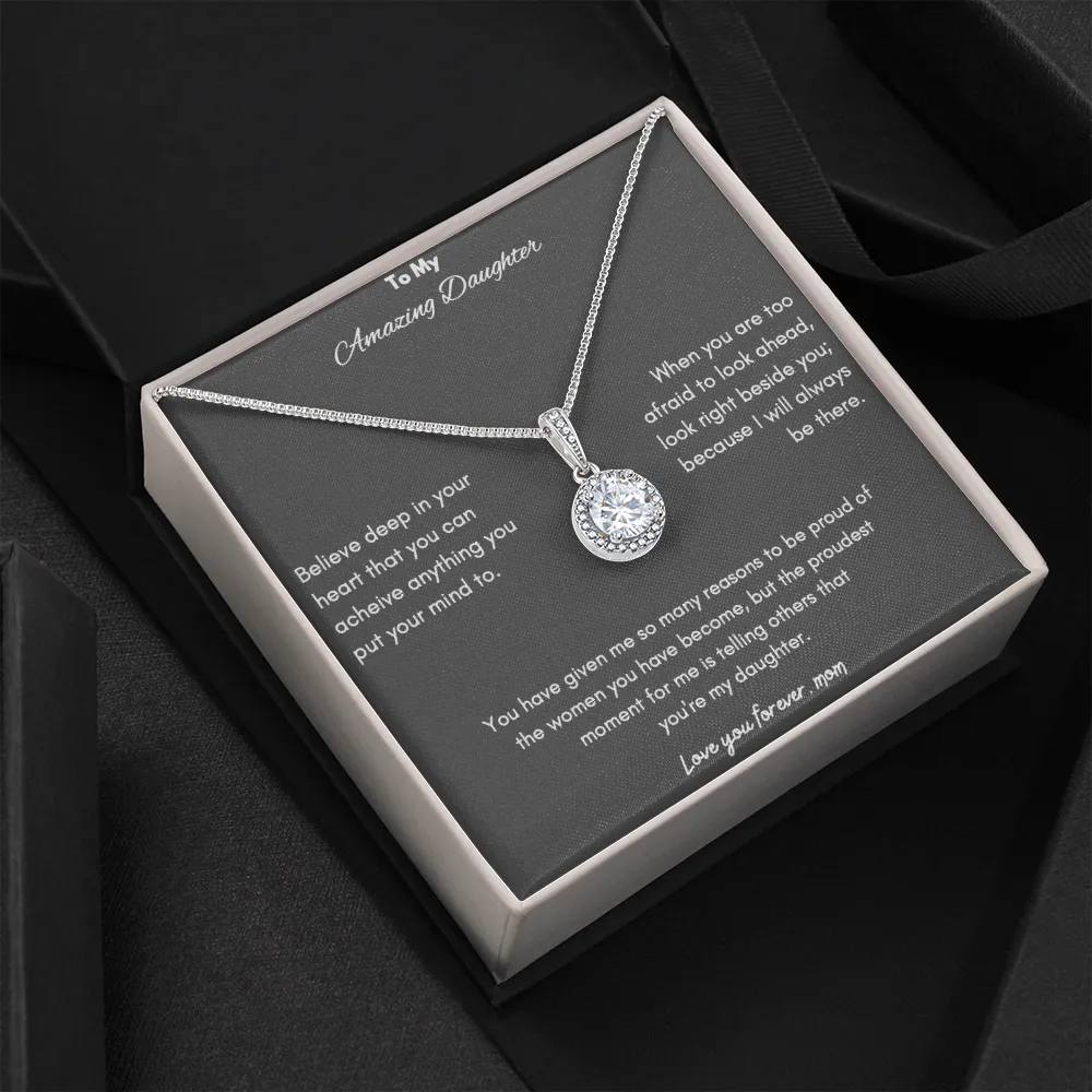 To My Amazing Daughter - Eternal Hope Necklace