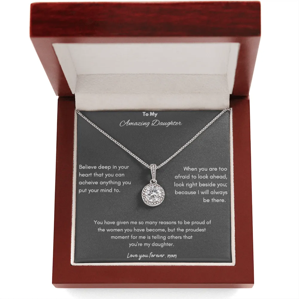 To My Amazing Daughter - Eternal Hope Necklace
