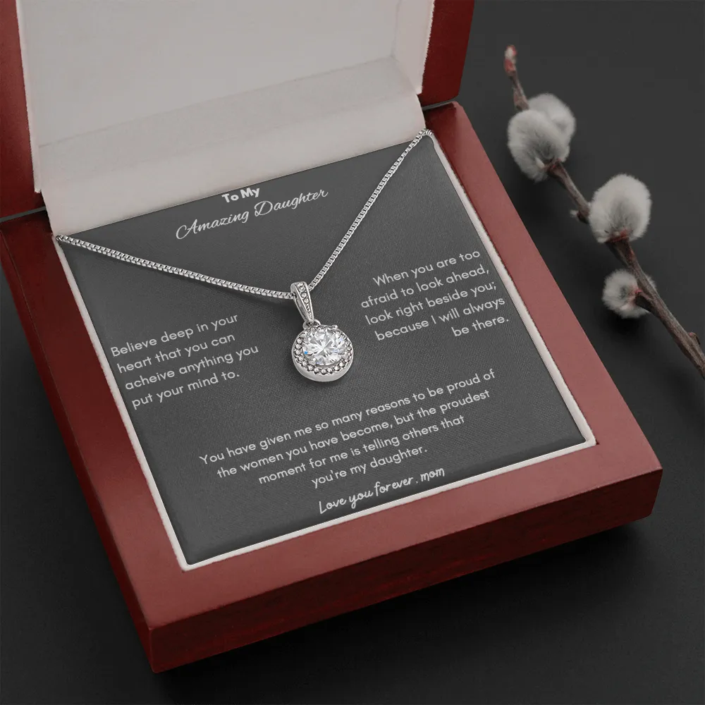 To My Amazing Daughter - Eternal Hope Necklace