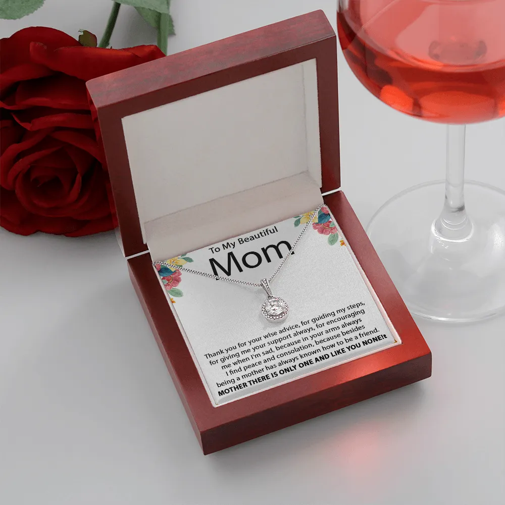 To my beautiful mom / Eternal Hope Necklace