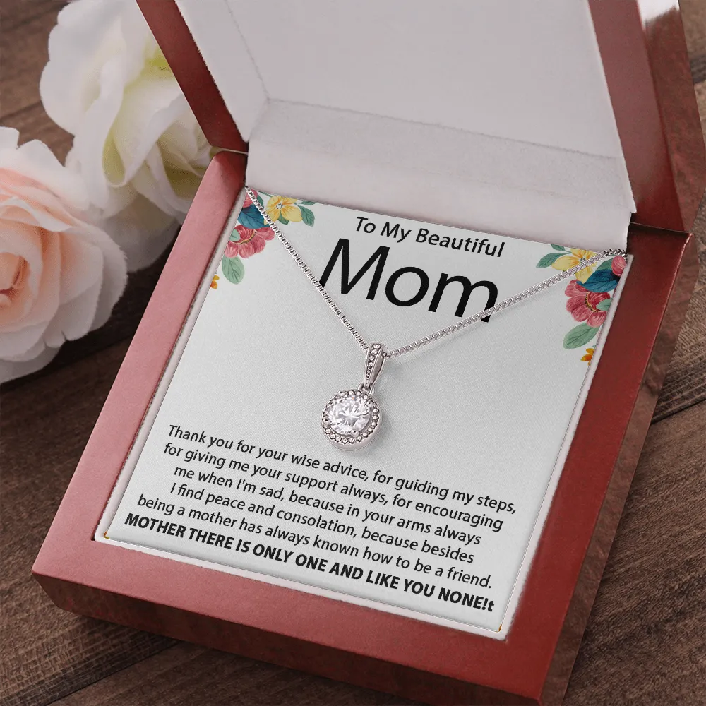 To my beautiful mom / Eternal Hope Necklace