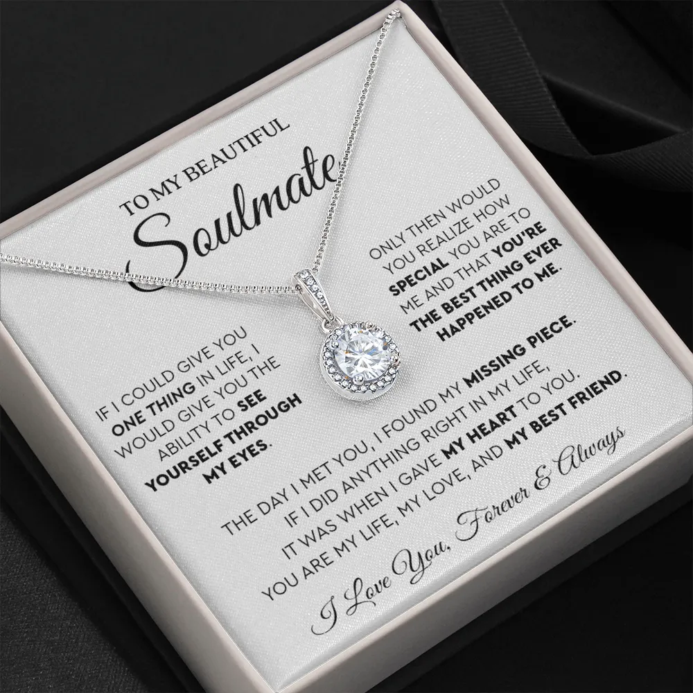 To My Beautiful Soulmate | Eternal Hope Necklace