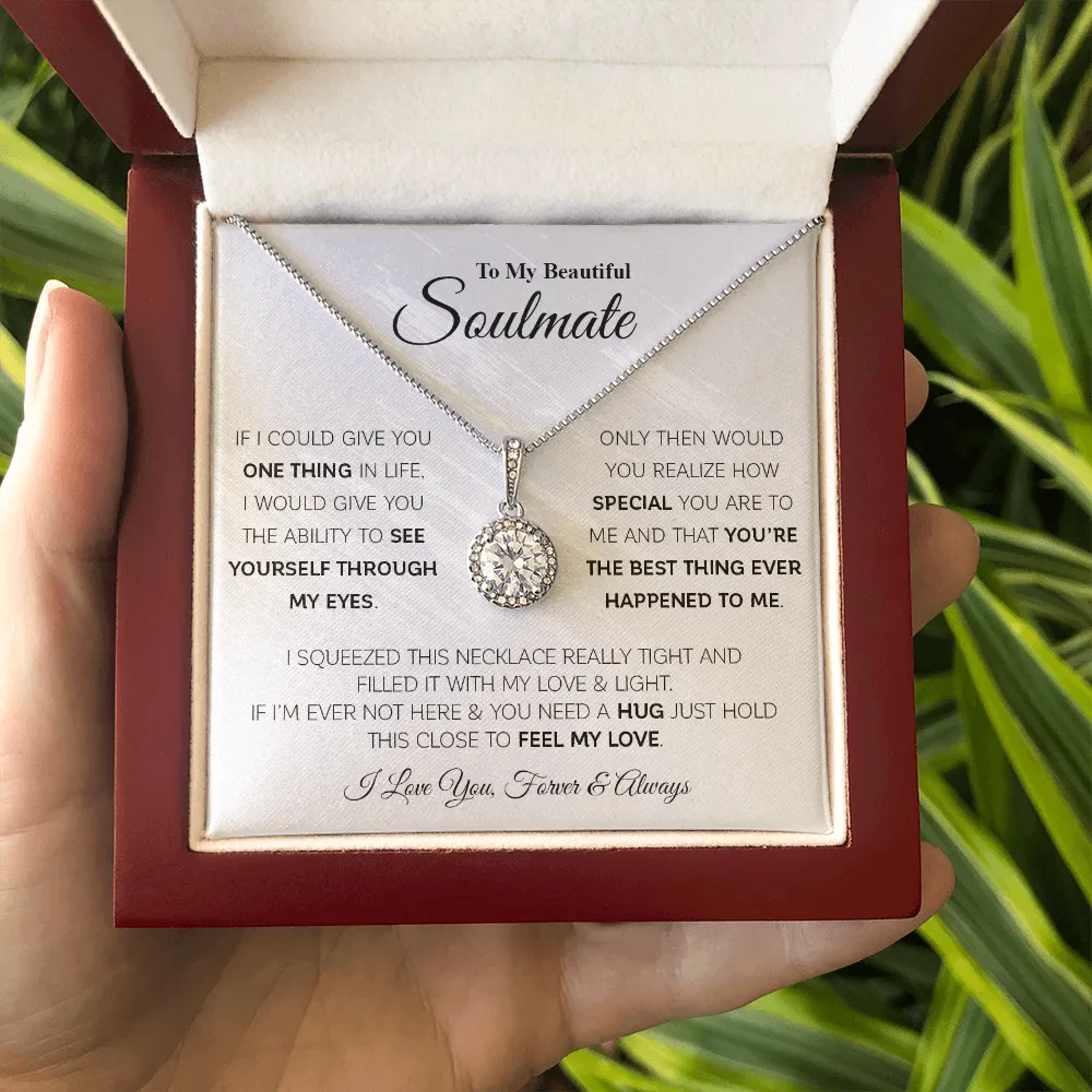 To My Beautiful Soulmate | Eternal Hope Necklace