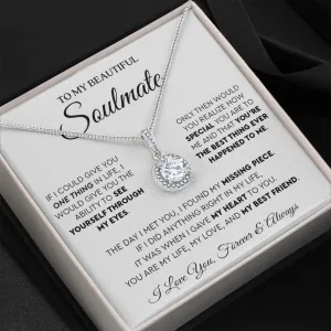 To My Beautiful Soulmate | Eternal Hope Necklace