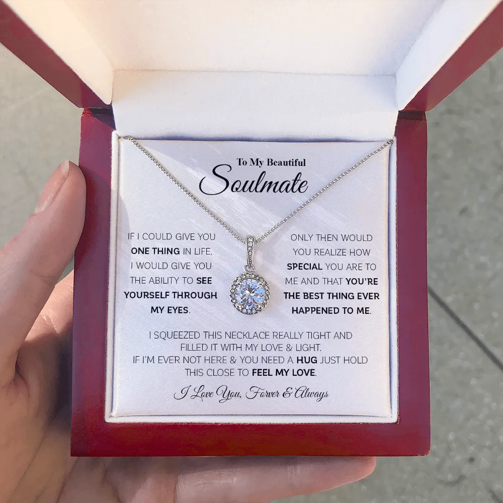 To My Beautiful Soulmate | Eternal Hope Necklace