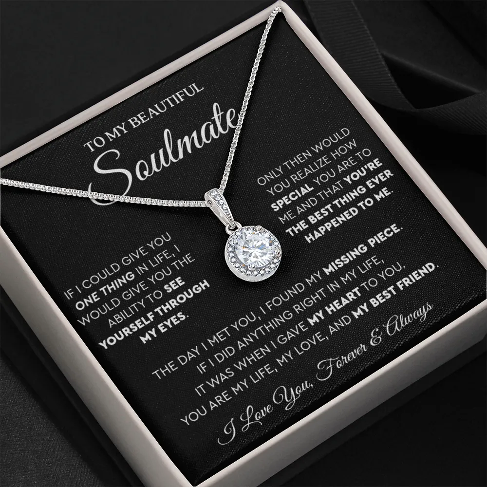 To My Beautiful Soulmate | Eternal Hope Necklace