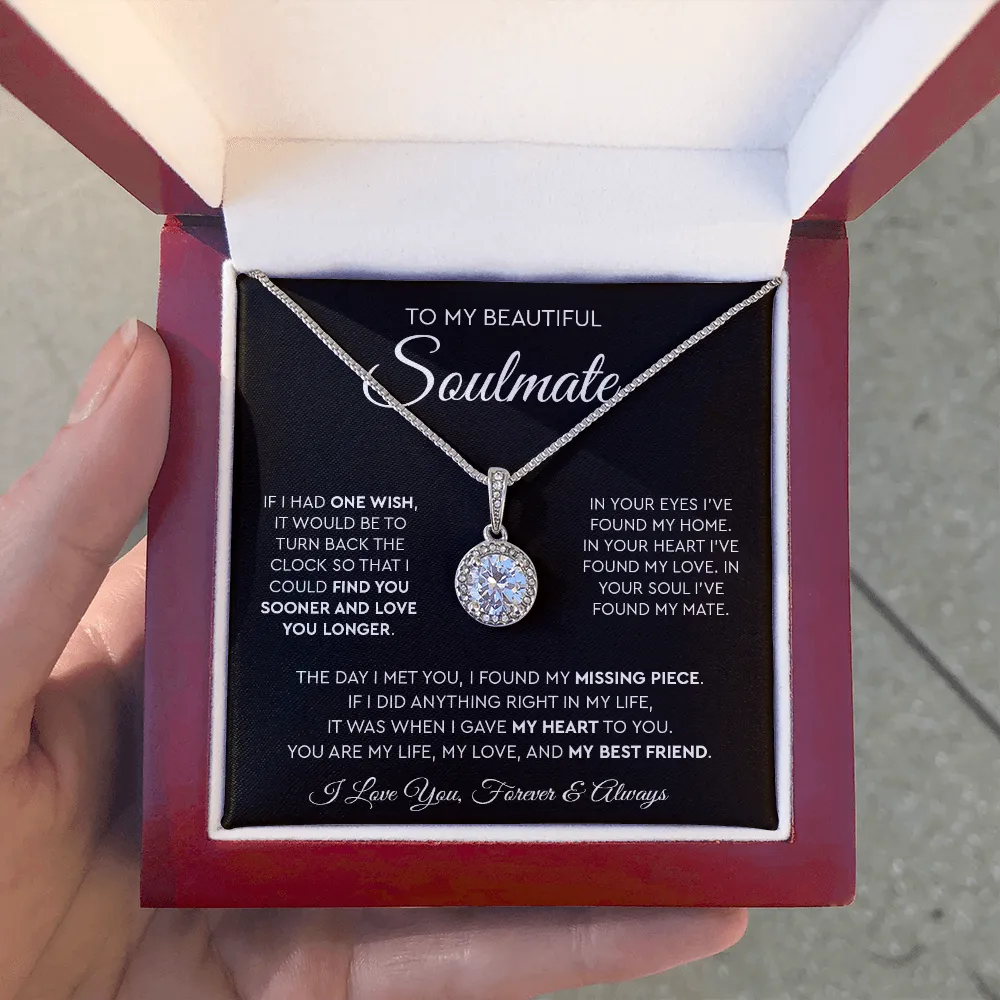 To My Beautiful Soulmate | Eternal Hope Necklace