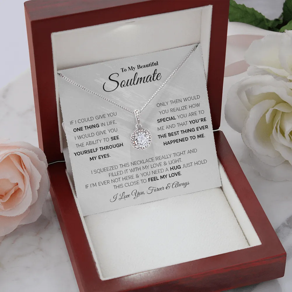 To My Beautiful Soulmate | Eternal Hope Necklace