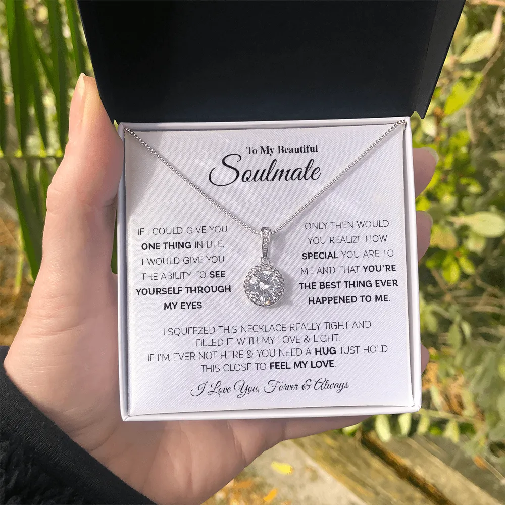To My Beautiful Soulmate | Eternal Hope Necklace