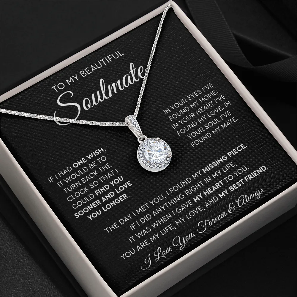 To My Beautiful Soulmate | Eternal Hope Necklace