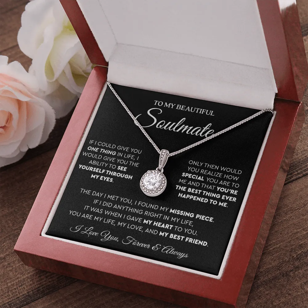 To My Beautiful Soulmate | Eternal Hope Necklace
