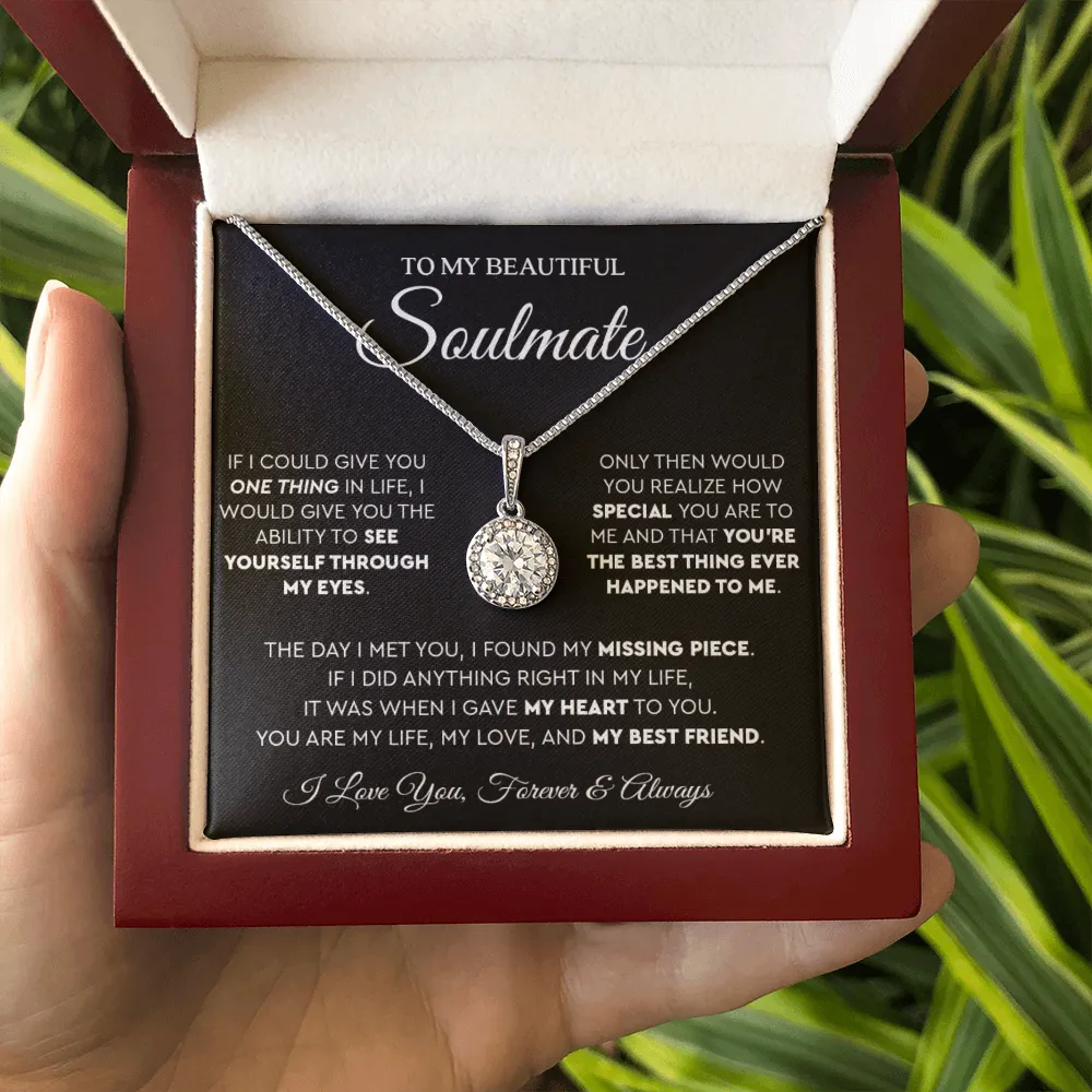 To My Beautiful Soulmate | Eternal Hope Necklace