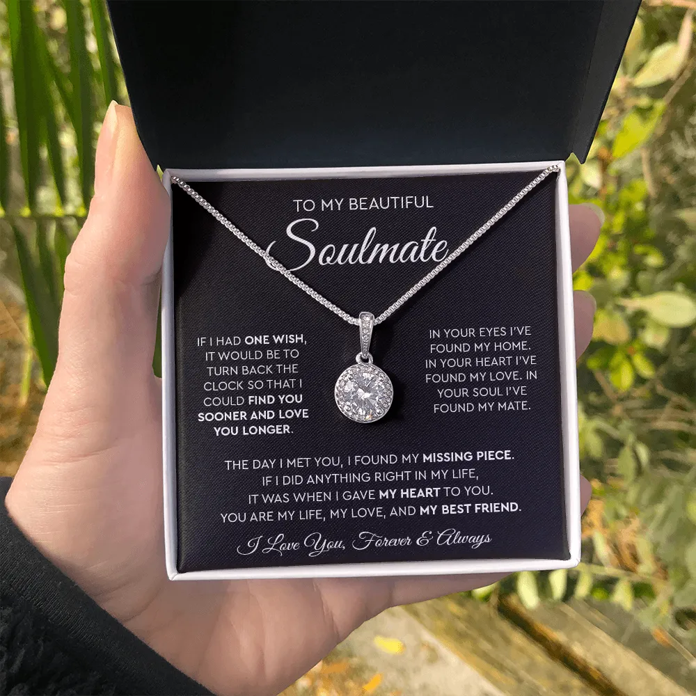 To My Beautiful Soulmate | Eternal Hope Necklace