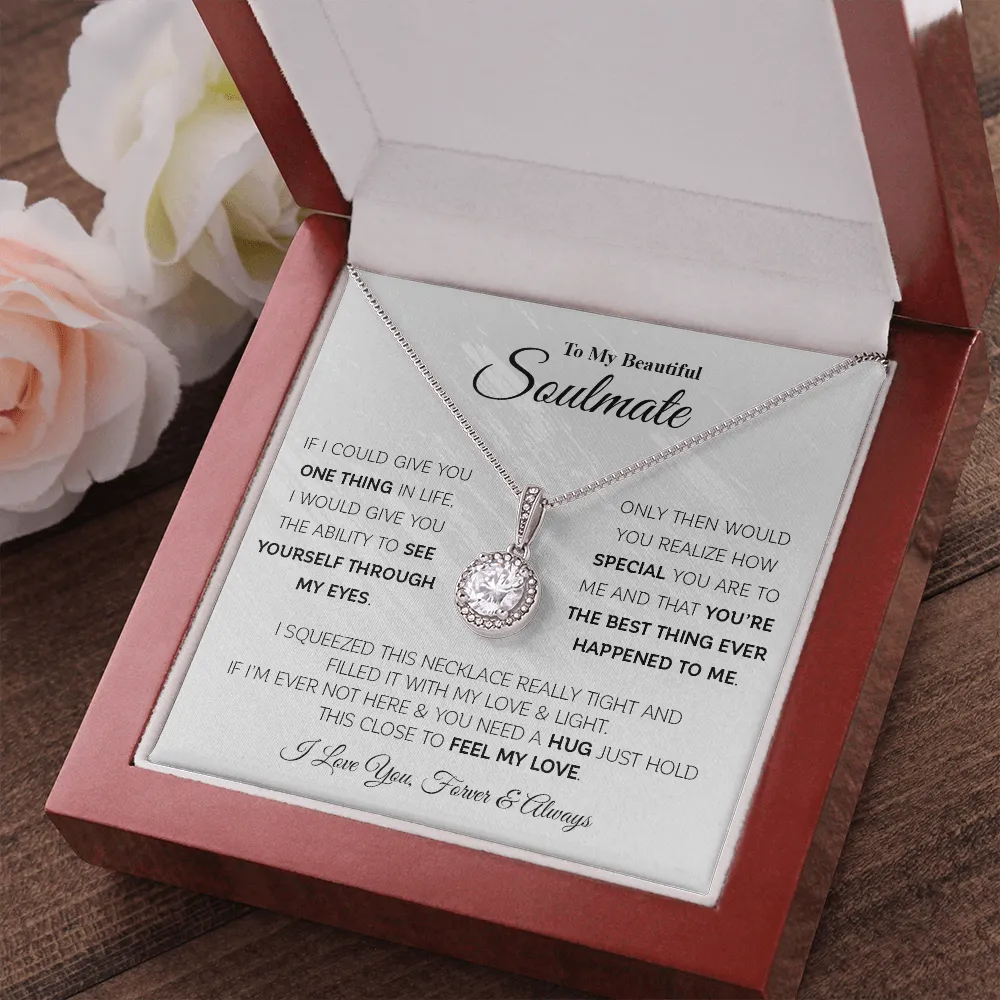 To My Beautiful Soulmate | Eternal Hope Necklace