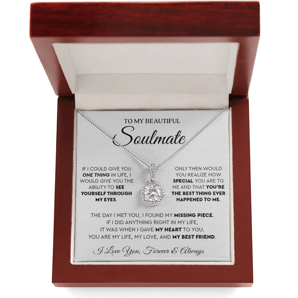 To My Beautiful Soulmate | Eternal Hope Necklace