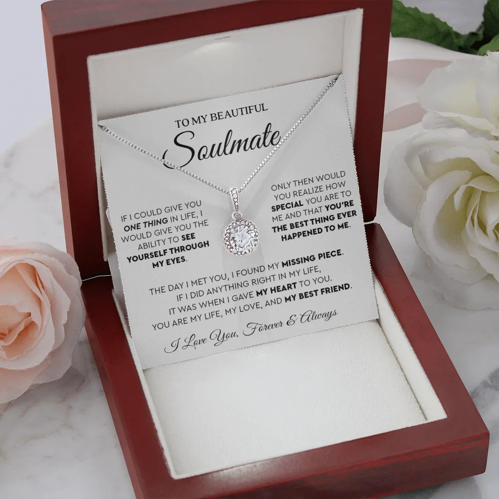 To My Beautiful Soulmate | Eternal Hope Necklace