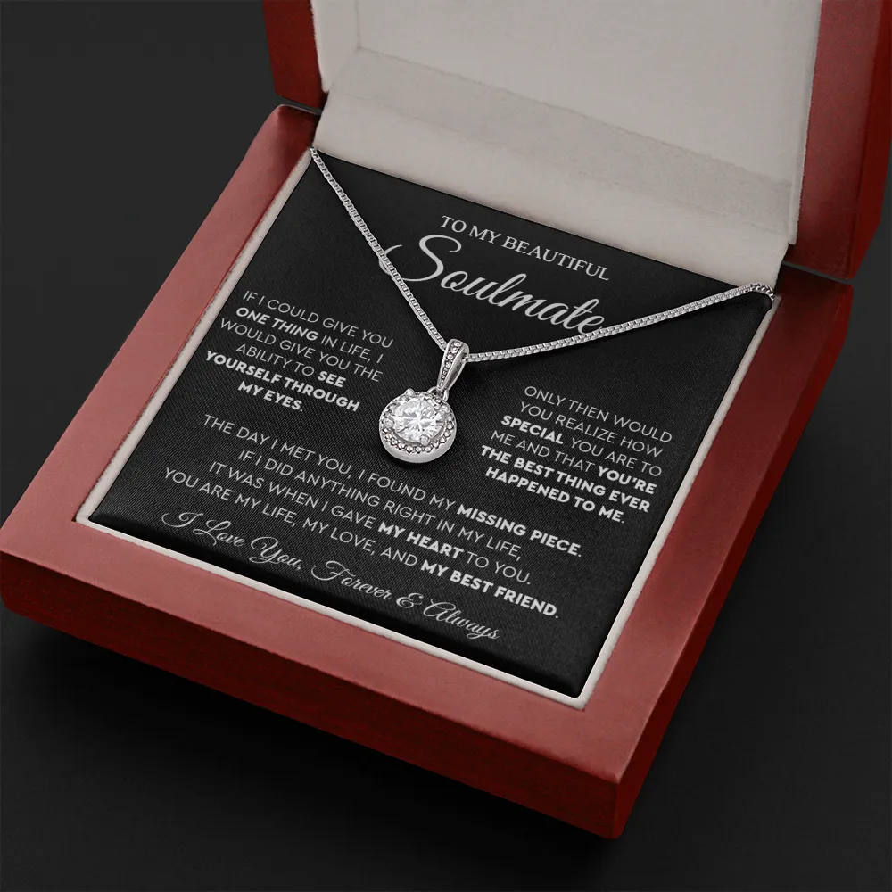 To My Beautiful Soulmate | Eternal Hope Necklace