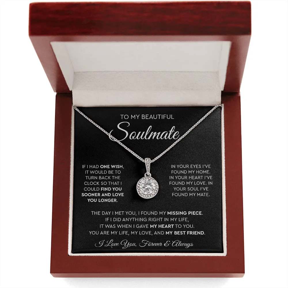 To My Beautiful Soulmate | Eternal Hope Necklace