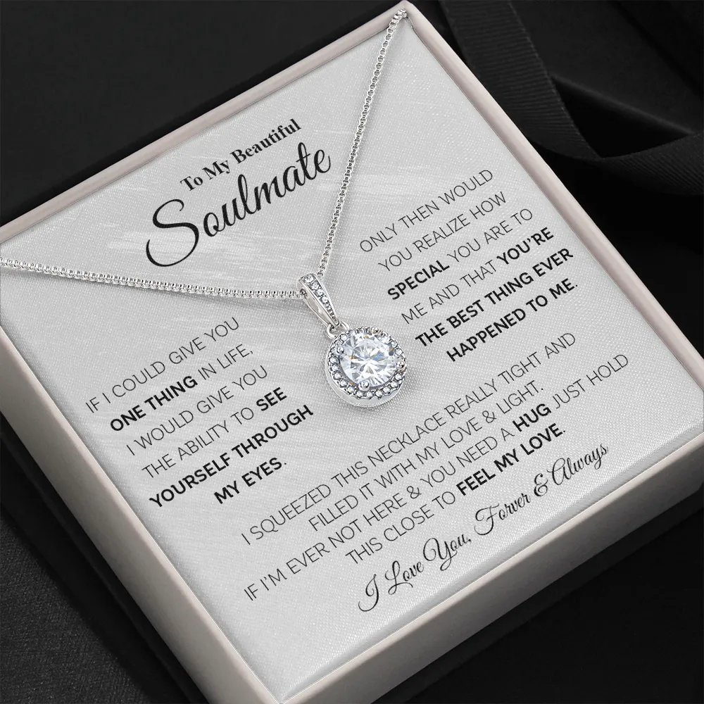 To My Beautiful Soulmate | Eternal Hope Necklace