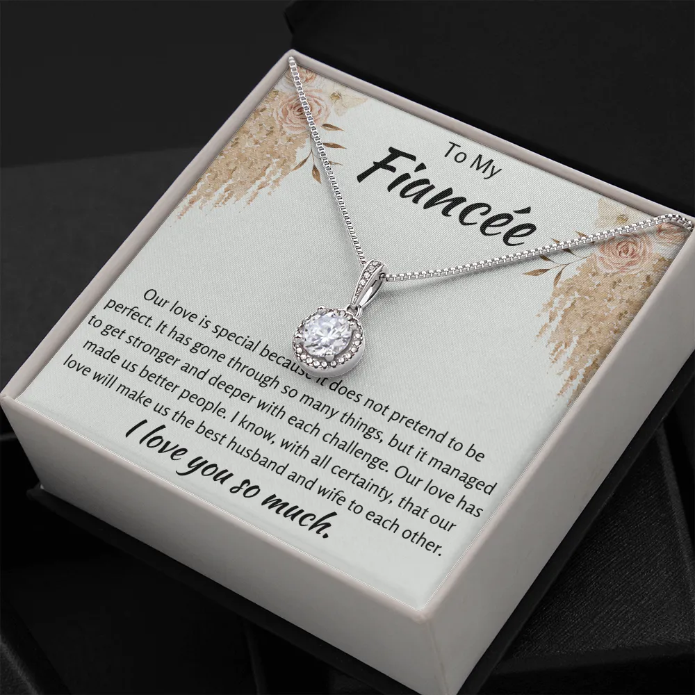 To My Fiancee Hope Necklace