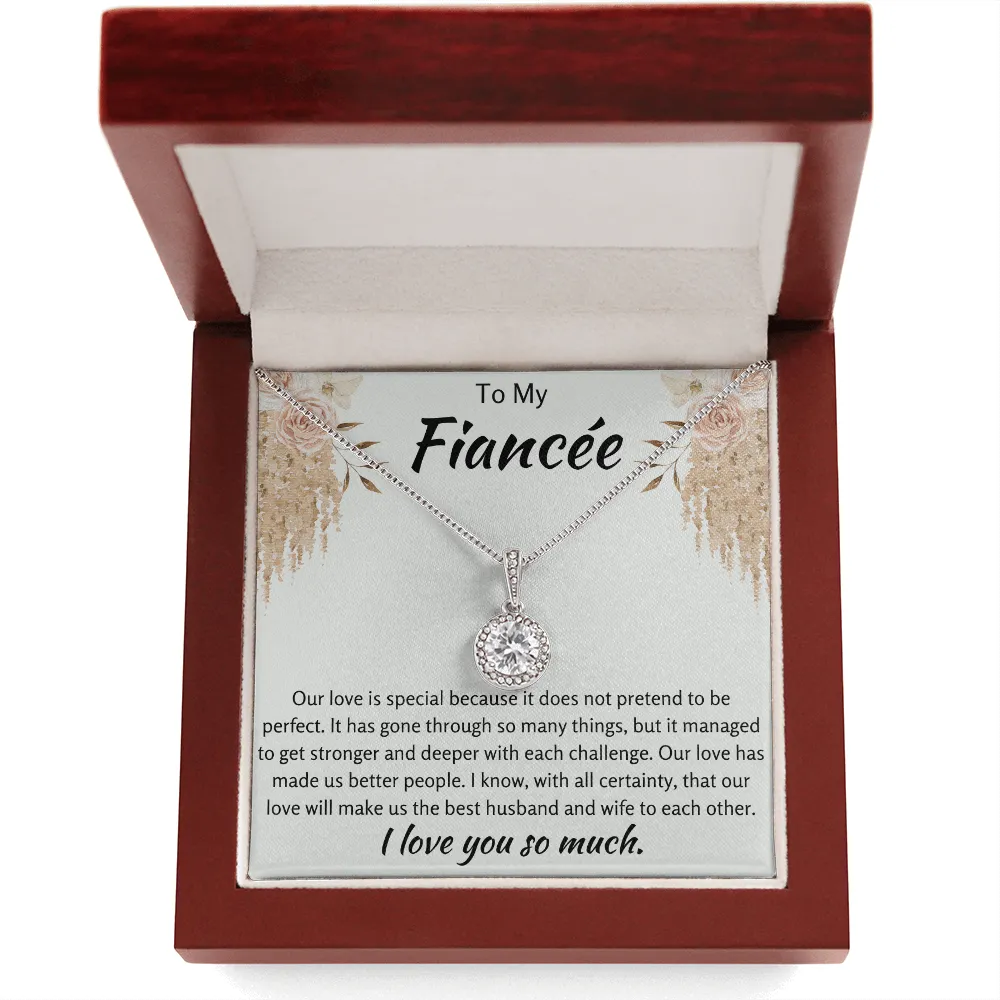 To My Fiancee Hope Necklace