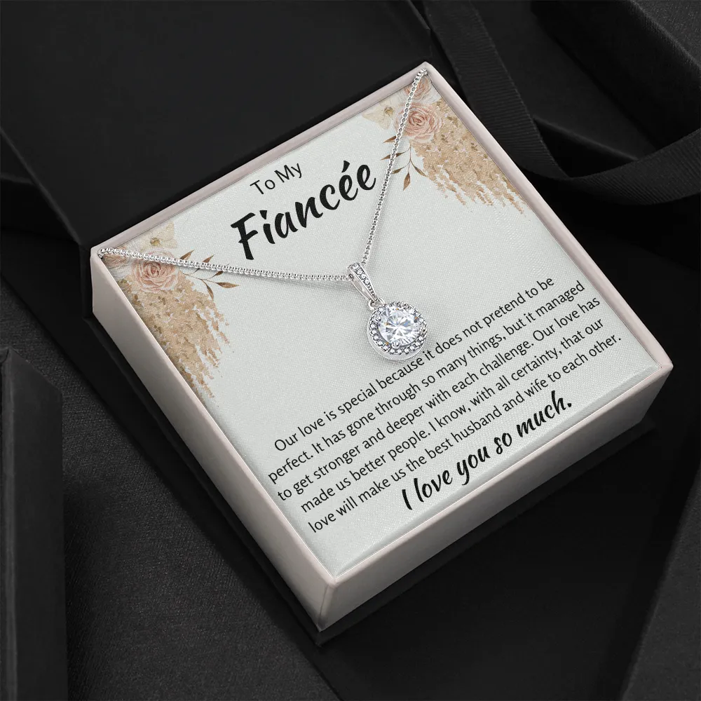 To My Fiancee Hope Necklace