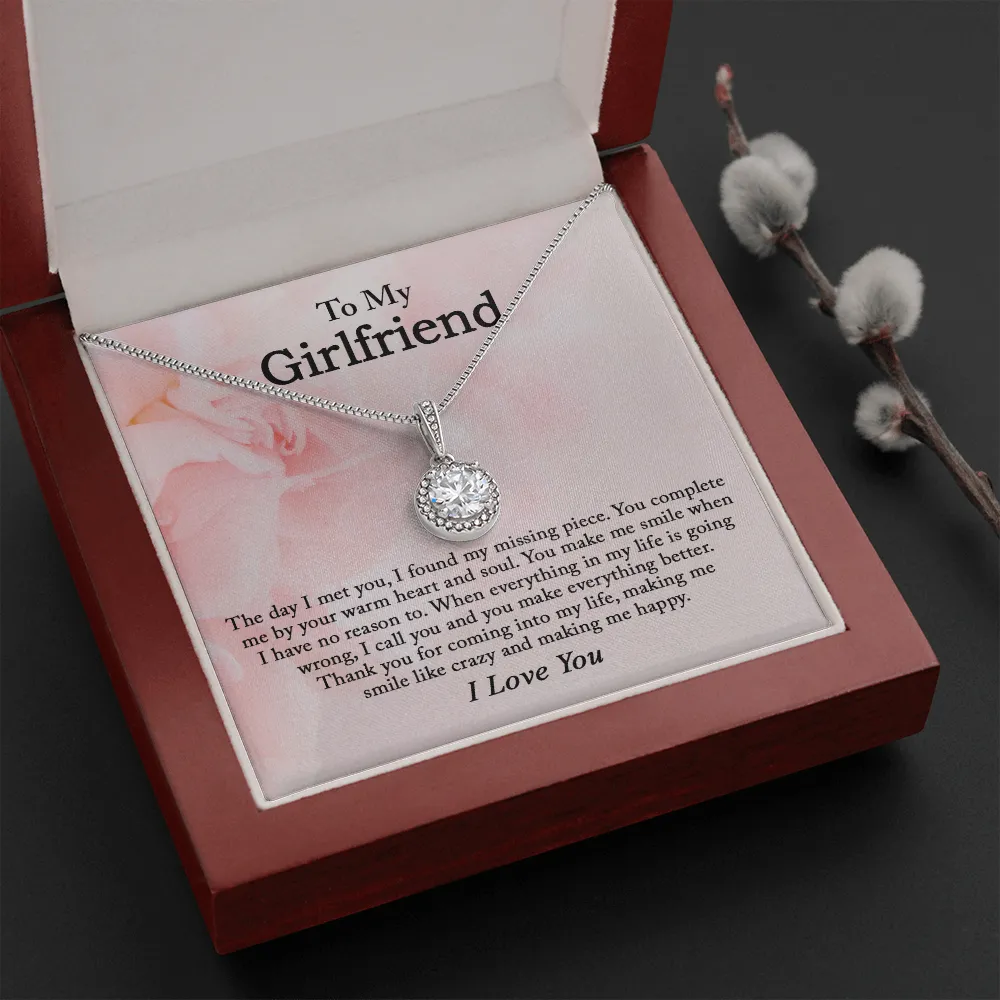 To My Girlfriend Necklace, Anniversary Gift for Girlfriend, Girlfriend Necklace, Girlfriend Birthday, Valentines Day Gift For Girlfriend