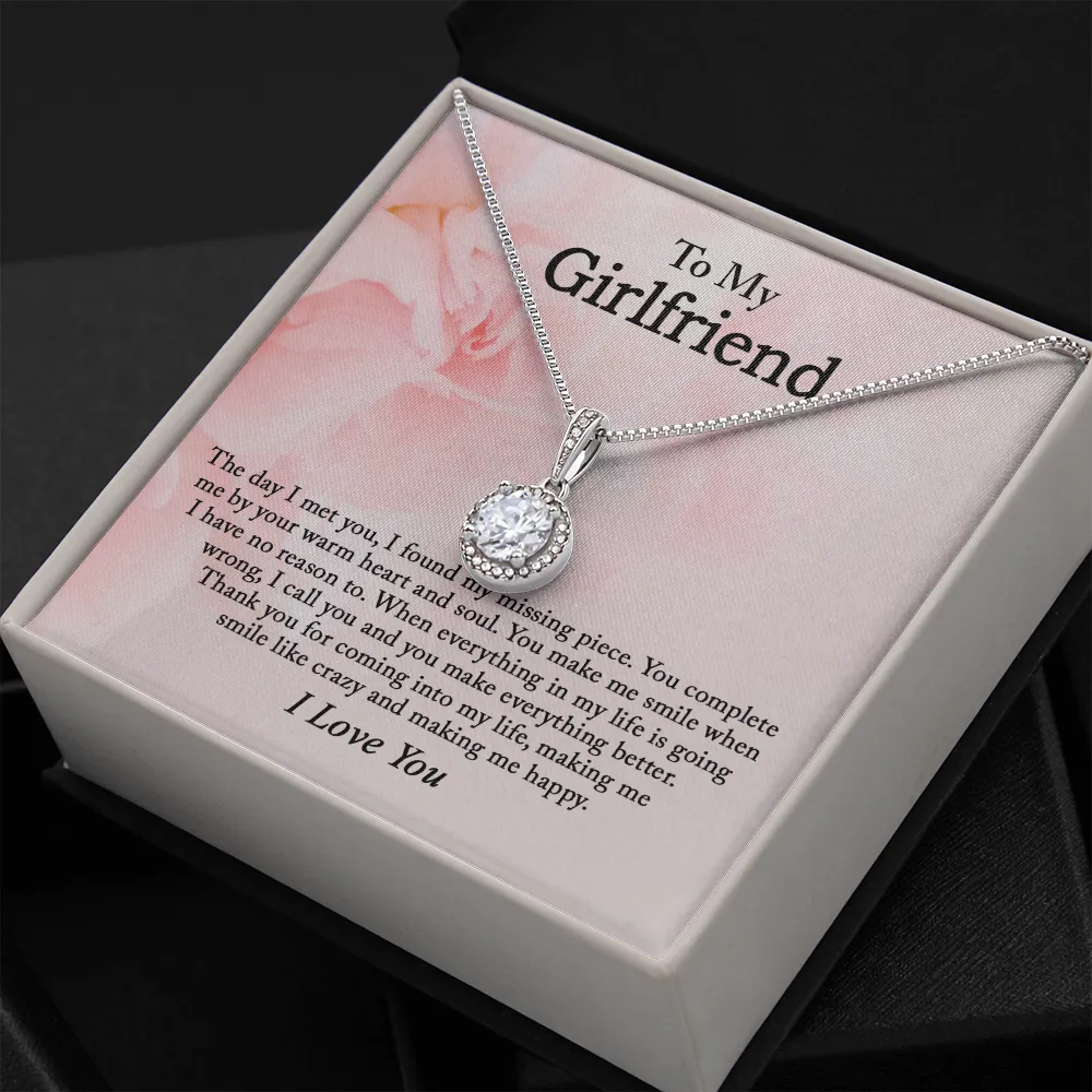 To My Girlfriend Necklace, Anniversary Gift for Girlfriend, Girlfriend Necklace, Girlfriend Birthday, Valentines Day Gift For Girlfriend