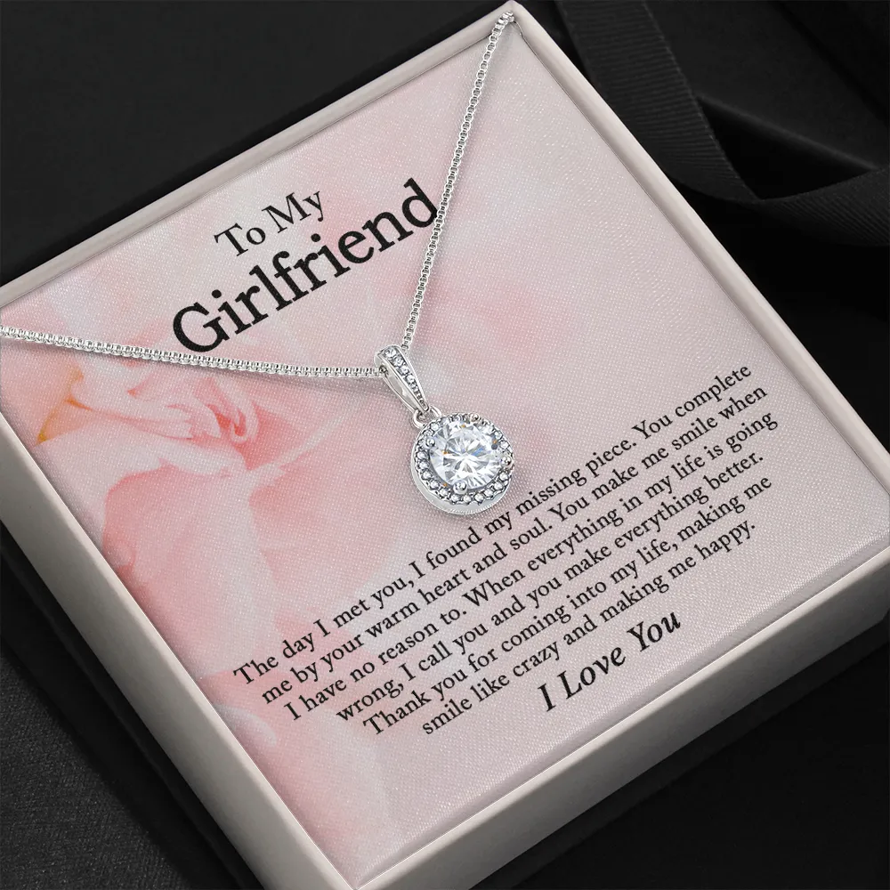 To My Girlfriend Necklace, Anniversary Gift for Girlfriend, Girlfriend Necklace, Girlfriend Birthday, Valentines Day Gift For Girlfriend