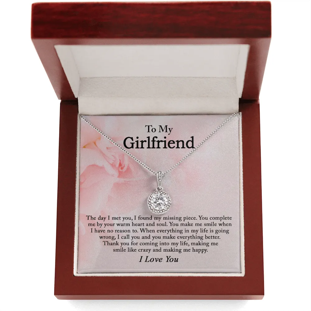 To My Girlfriend Necklace, Anniversary Gift for Girlfriend, Girlfriend Necklace, Girlfriend Birthday, Valentines Day Gift For Girlfriend