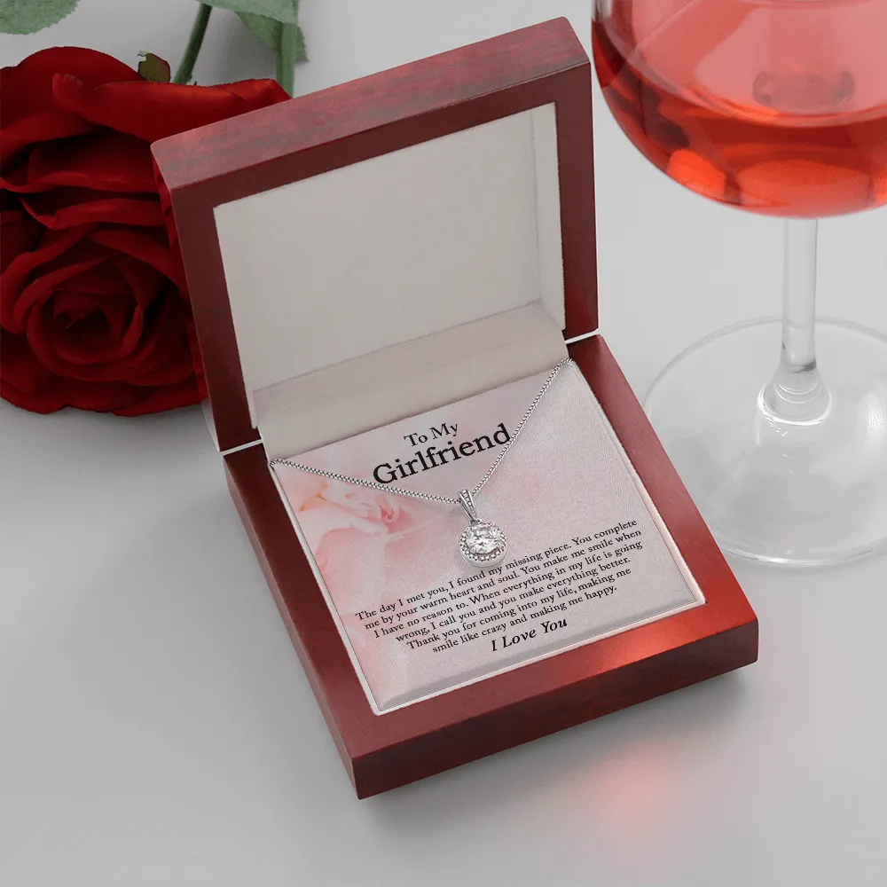 To My Girlfriend Necklace, Anniversary Gift for Girlfriend, Girlfriend Necklace, Girlfriend Birthday, Valentines Day Gift For Girlfriend