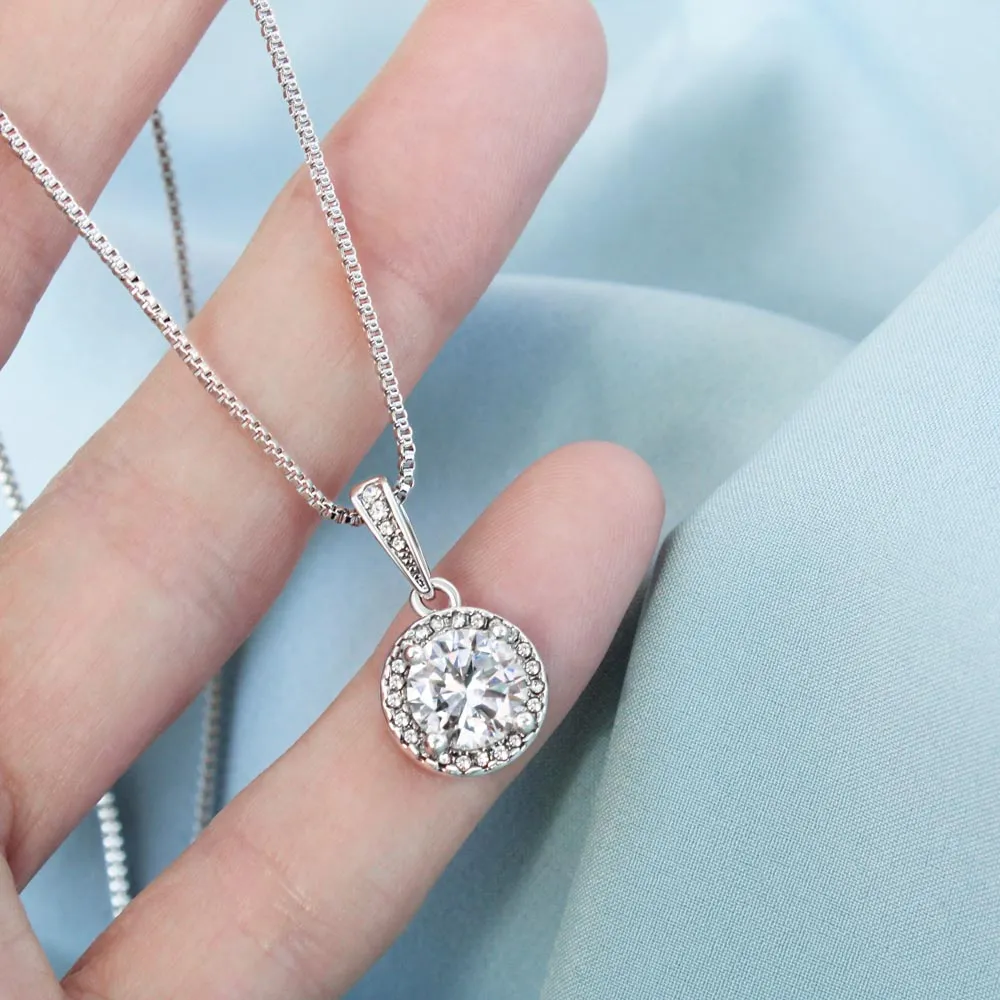 To My Gorgeous Wife - I'm Truly Lucky To Have You In My Life (Extremely High Demand) - Eternal Hope Necklace