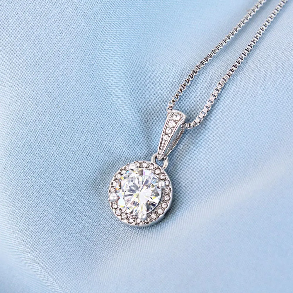 To My Gorgeous Wife - I'm Truly Lucky To Have You In My Life (Extremely High Demand) - Eternal Hope Necklace