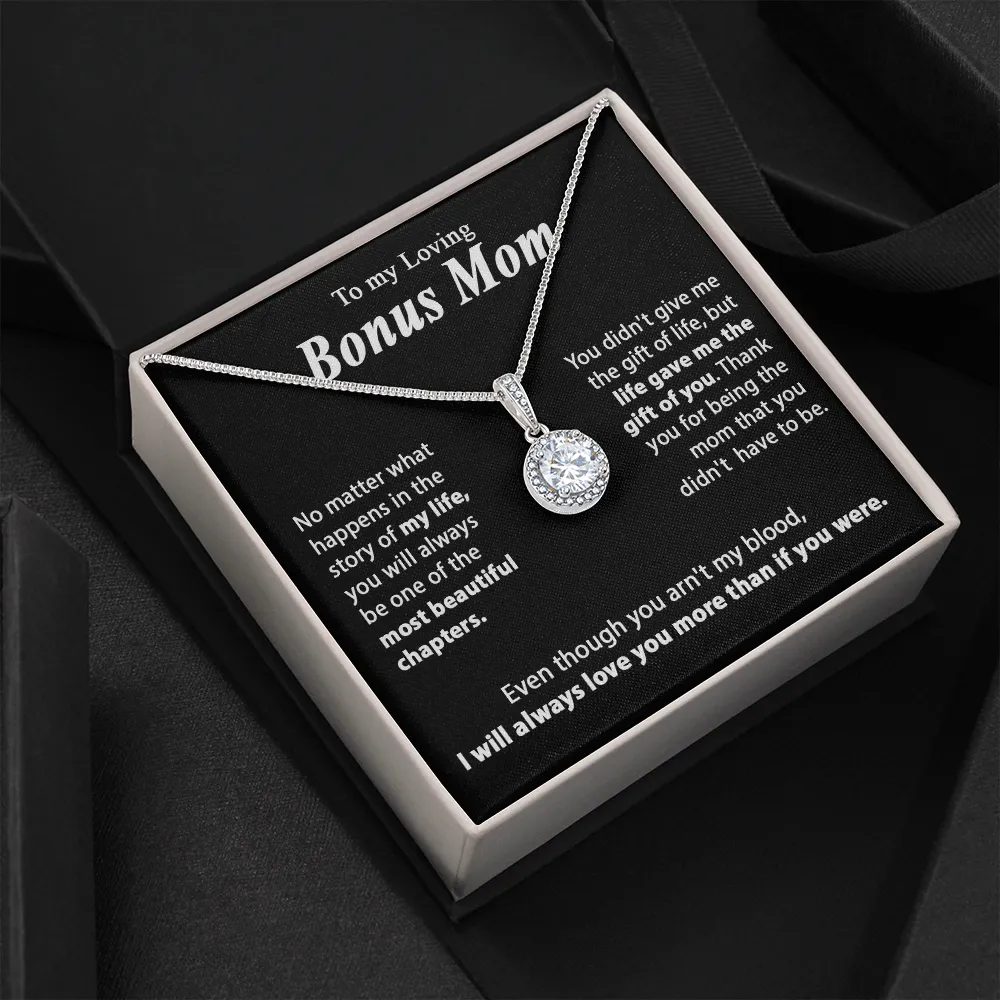 To my Loving Bonus Mom / Eternal Hope Necklace