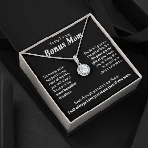 To my Loving Bonus Mom / Eternal Hope Necklace