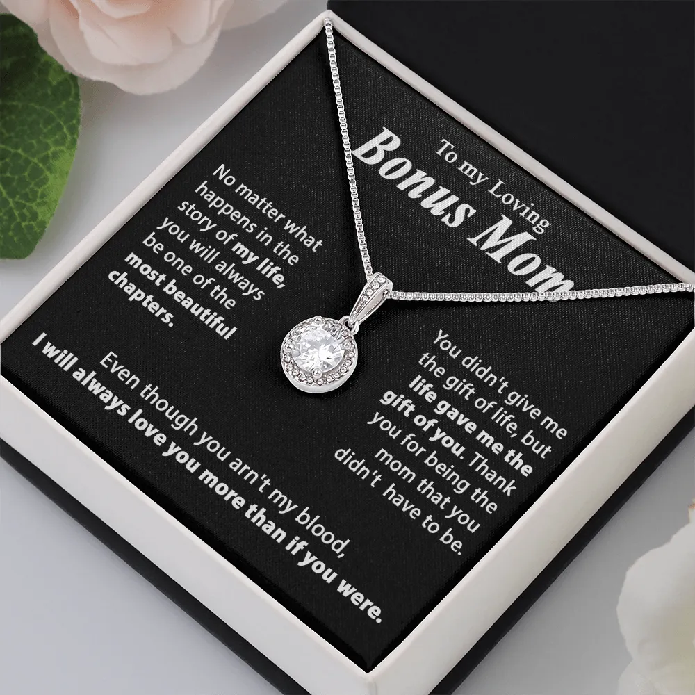 To my Loving Bonus Mom / Eternal Hope Necklace