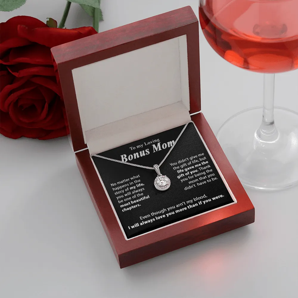 To my Loving Bonus Mom / Eternal Hope Necklace