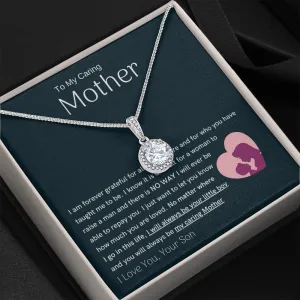 To My Loving Mother - You are my sunshine, I will always be your little boy (Extremely High Demand) - Eternal Hope Necklace
