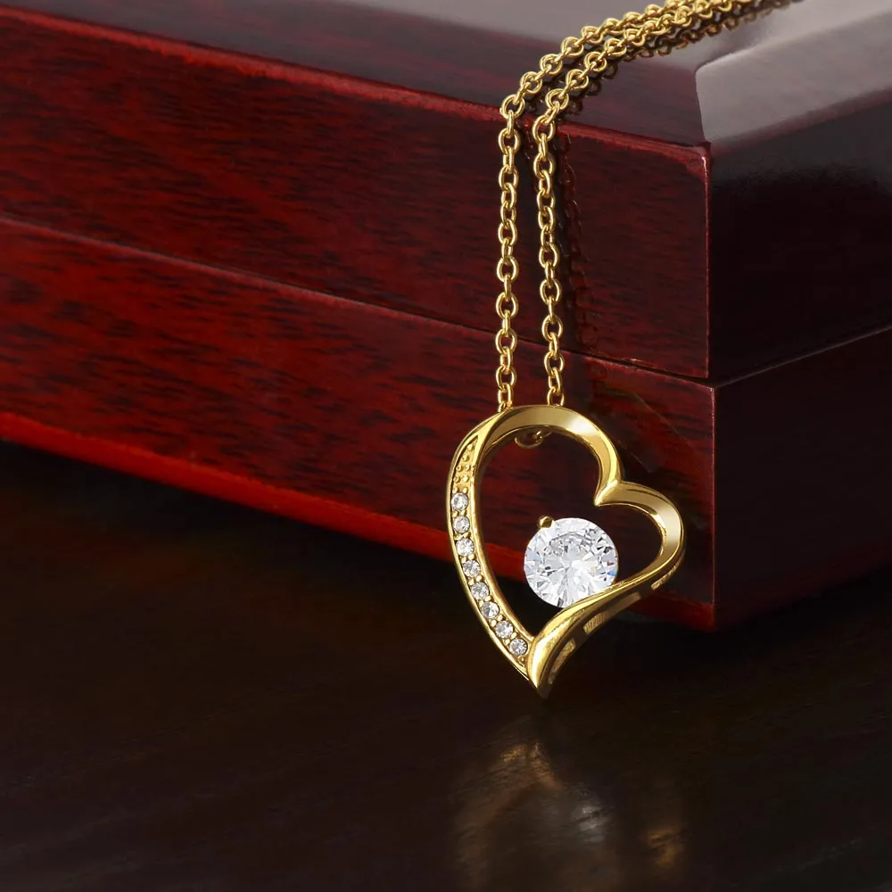 To My Queen | Always Be With You | Forever Love Necklace