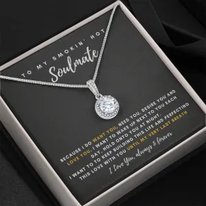 To My Smokin' Hot Wife - Thank You For Being The Love Of My Life! (3) (Extremely High Demand) - Eternal Hope Necklace