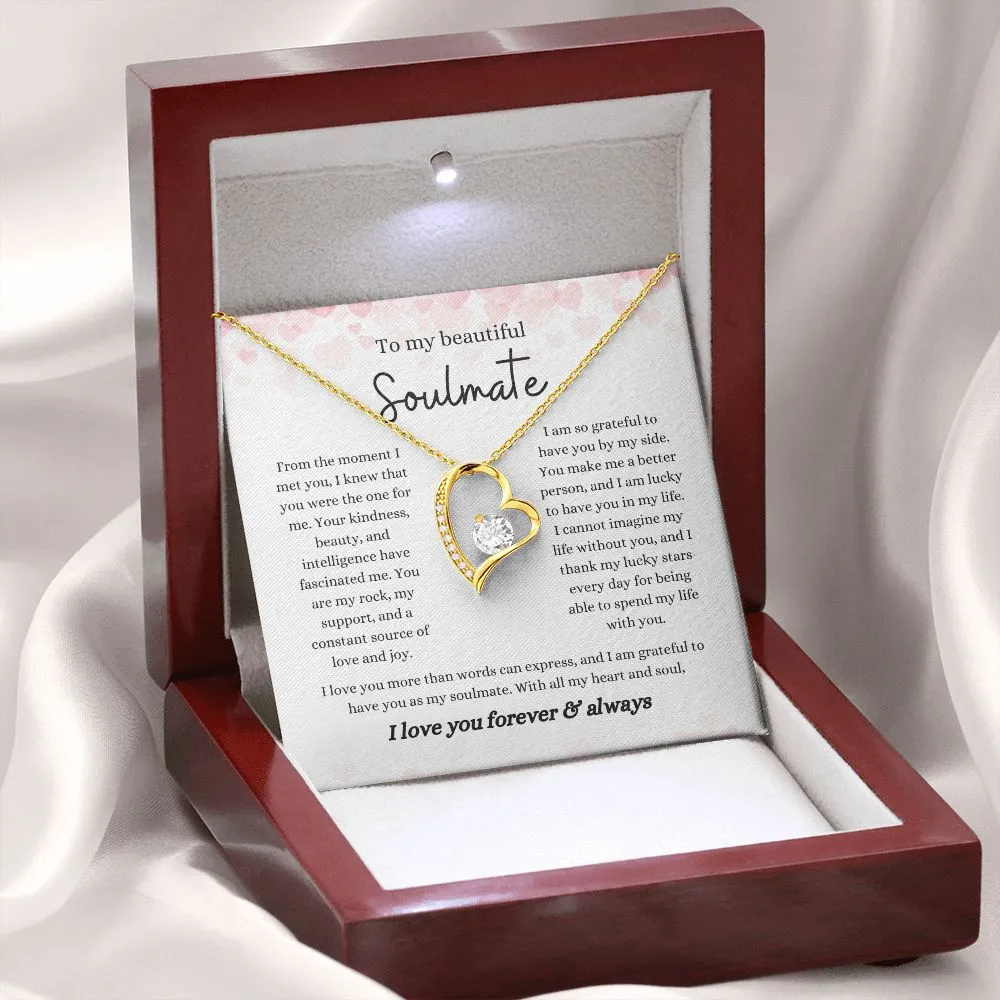 To my soulmate love you forever