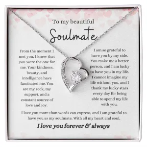 To my soulmate love you forever