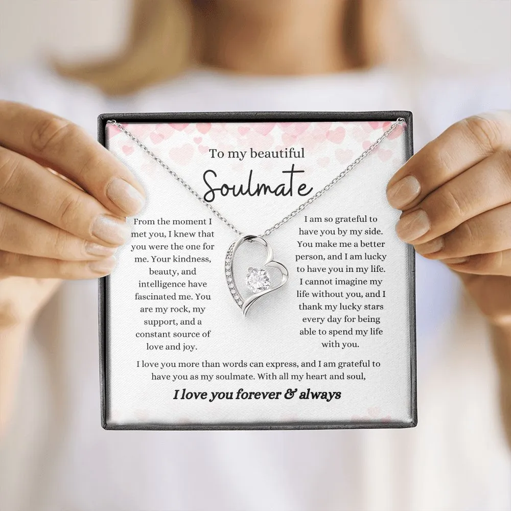 To my soulmate love you forever