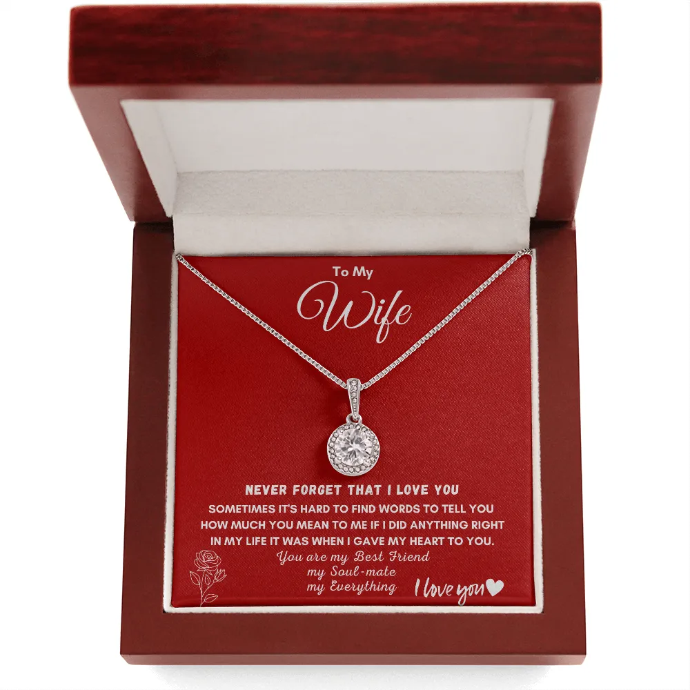 To My Wife | Eternal Hope Necklace ❤️