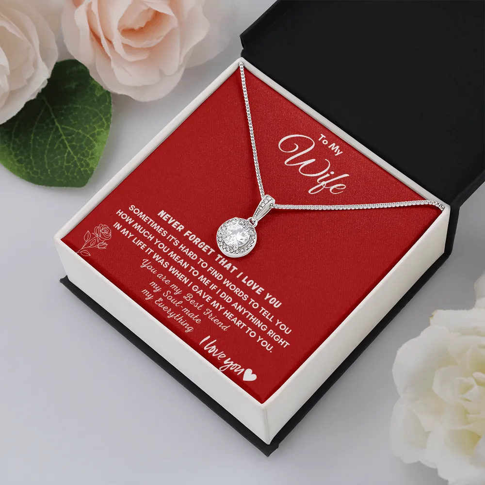 To My Wife | Eternal Hope Necklace ❤️