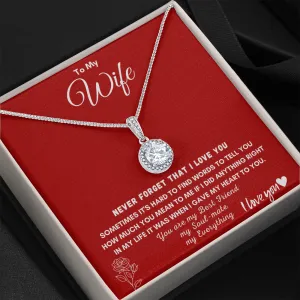 To My Wife | Eternal Hope Necklace ❤️