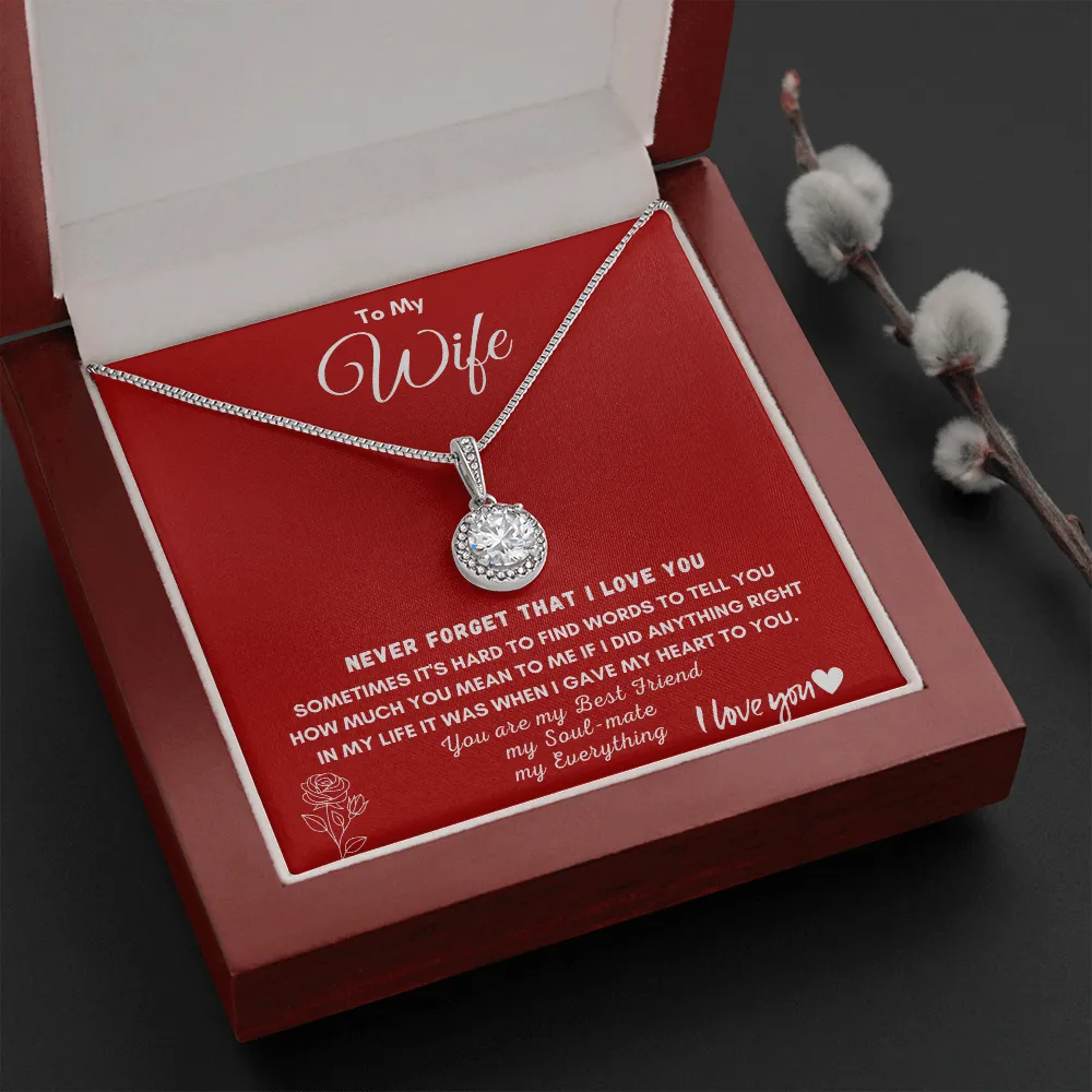 To My Wife | Eternal Hope Necklace ❤️