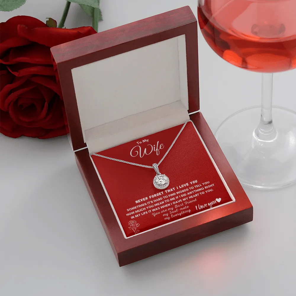 To My Wife | Eternal Hope Necklace ❤️